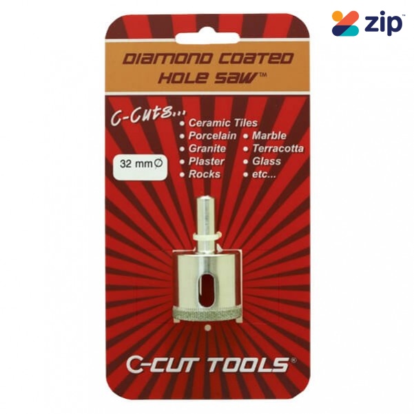 C-CUT TOOLS DCHS32S - 32mm DCHS Hole Saw Drill Bit Holesaws
